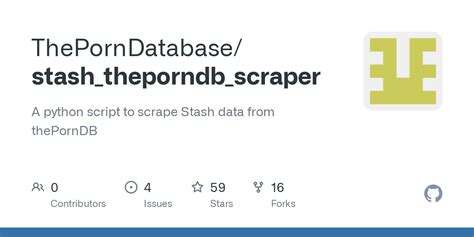 theporndb|Guide to Scraping .